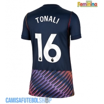 Camisa de time de futebol Tottenham Hotspur Sandro Tonali #16 Replicas 2º Equipamento Feminina 2026-27 Manga Curta